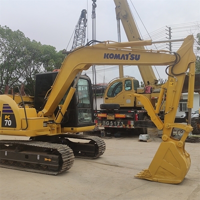 High Working Efficiency 7 Ton Komatsu PC70 Excavator 99% 2023 Original Japan for Your
