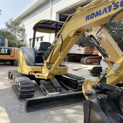 Original Color Used KOMATSU PC35 Crawler Excavator Multi Function 3500 KG High Qualit