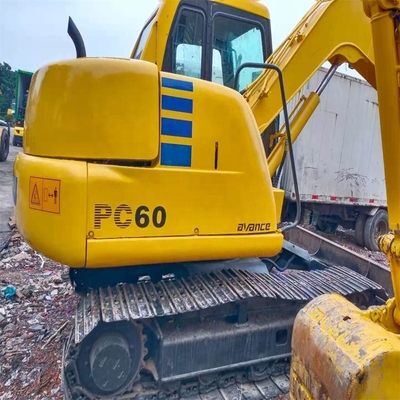 Used Komatsu PC60 Excavator with Good Hydraulic System and Original Japan Engine