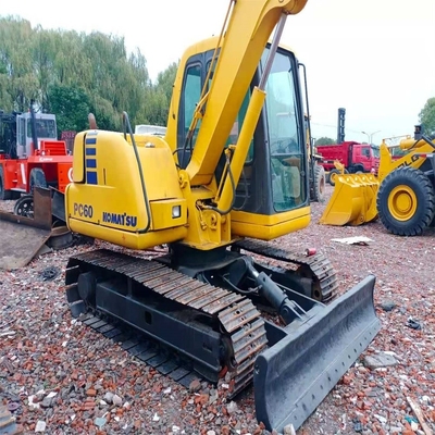 Used Komatsu PC60 Excavator with Good Hydraulic System and Original Japan Engine
