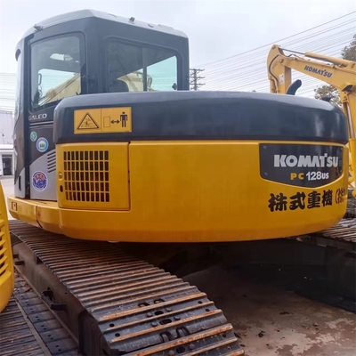 Used Komatsu PC128US Excavator in Excellent Condition Original Color for Construction