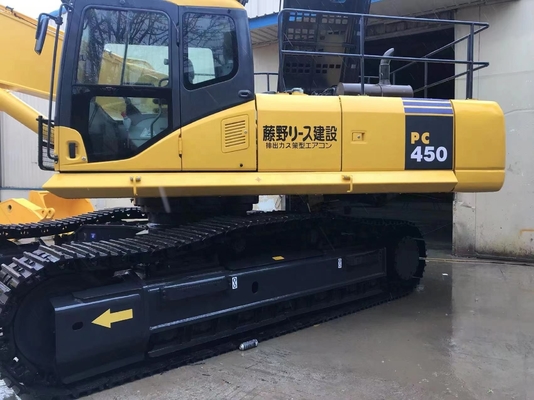 KOMATSU pc450-7 Excavator 45ton Heavy Machinery with Low Hours and Hydraulic Cylinder