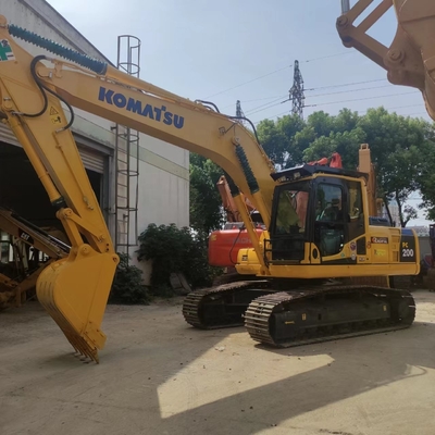 Low Hours KOMATSU PC200-8 Excavator Secondhand Heavy Equipment 20ton Crawler Digger