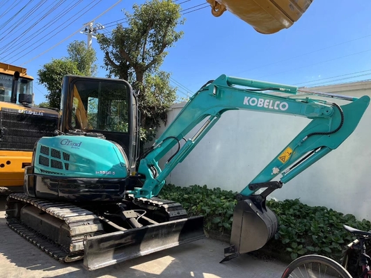 Kobelco SK55SR Hydraulic Excavator with Excellent Condition and 0.3m3 Bucket Capacity