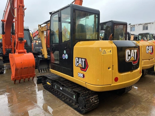 CAT 306E 7ton Secondhand Mini Excavator with Low Hours and Performance