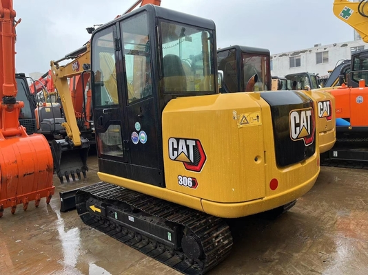 CAT 306E 7ton Secondhand Mini Excavator with Low Hours and Performance