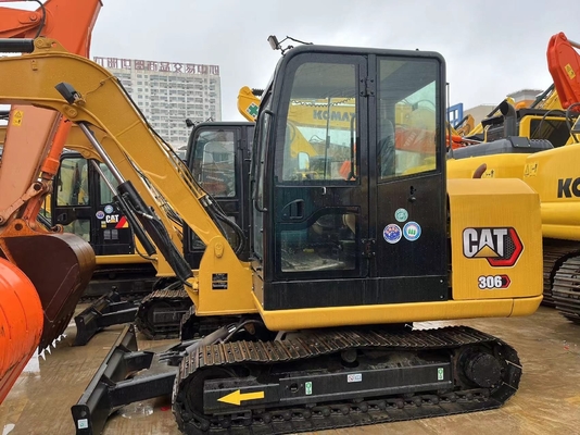 CAT 306E 7ton Secondhand Mini Excavator with Low Hours and Performance