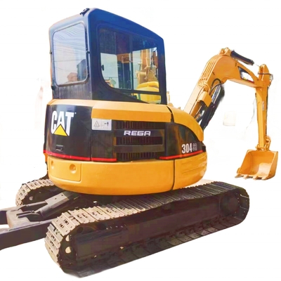 Low Hours 3ton CAT 304SR Secondhand Hydraulic Digger with and Flexible Operation