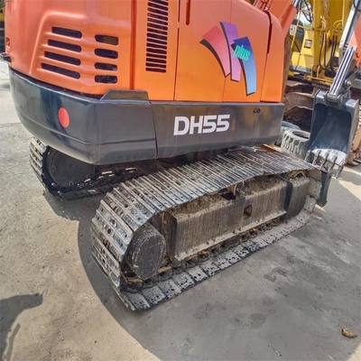 Second Hand Doosan DH55 40KW Crawler Excavator Used Hydraulic Excavator for Sal