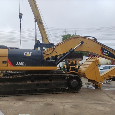 Used Caterpillar 336D2 Crawler Excavators 36ton Operating Weight Construction Machinery