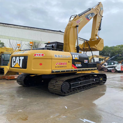 Original CAT Engine Used CAT 320D2 Excavator 20TON Operating Weight for Construction