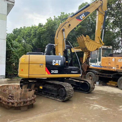 Excellent Condition Cat 312D Used Crawler Hydraulic Digger with 0.5M³ Bucket Capacity