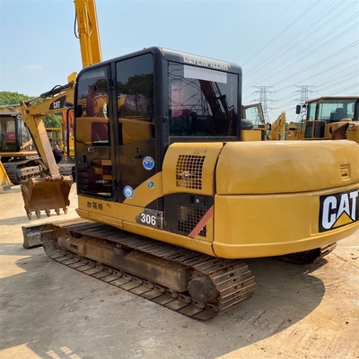 CAT 306 Second Hand Crawler Wheel Excavator Used Mini Excavator with Engine