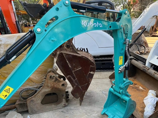 Advantages Low working Hours KUBOTA U15 mini excavator used crawler hydraulic digger