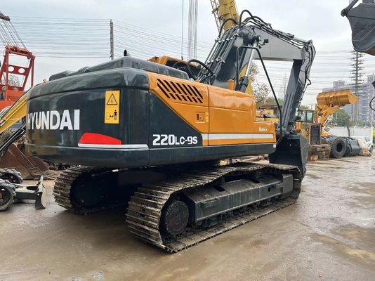 HYUNDAI 220LC-9 Excavator Secondhand Crawler Equipment with 0.8m3 Bucket Capacity