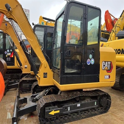 Japan Imported Used Excavator Cat 306E Crawlerl Excavator Machine for Projects