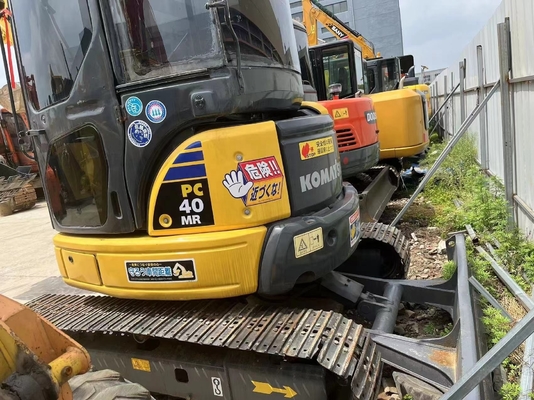 Used KOMATSU PC40MR-2 Excavator Secondhand 4ton Equipment Construction Digger Today