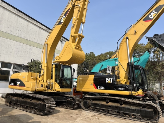 Original Color CAT 330D2 Crawler Hydraulic Excavator Machinery in Excellent Condition