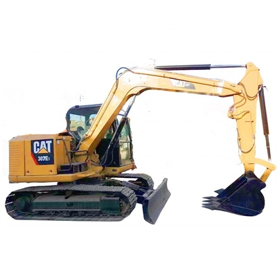 Second Hand CAT307e2 Digger Crawler Excavator with Original Color and Great Condition