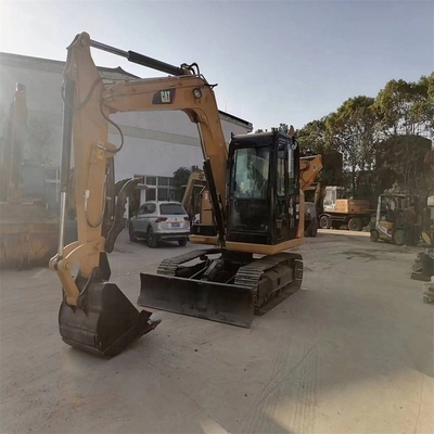 Second Hand CAT307e2 Digger Crawler Excavator with Original Color and Great Condition
