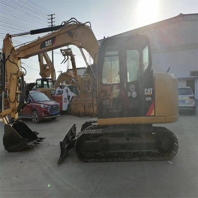 Second Hand CAT307e2 Digger Crawler Excavator with Original Color and Great Condition