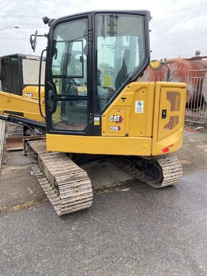 Second Hand Cat 306 Crawlerl Excavator With 0.22m3 Bucket Capacity In Good Condition
