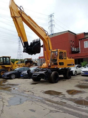 15TON HYUNDAI 150W Wheel Excavator Used Original from Korea with Good Performance