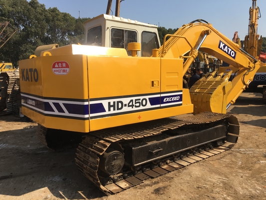 KATO HD-450 Hydraulic Crawler Excavator with Original Color and Construction Machinery