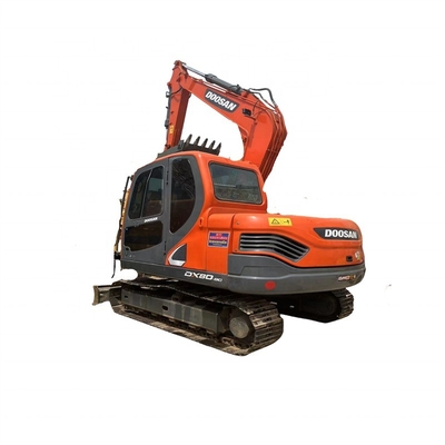 Doosan DX80-9C Excavator Second Hand Digger with Well-Maintained Engine