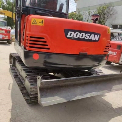 Doosan DH55 Crawler Excavator 5.5 Tons Original Color Used Mini Excavator in Shanghai