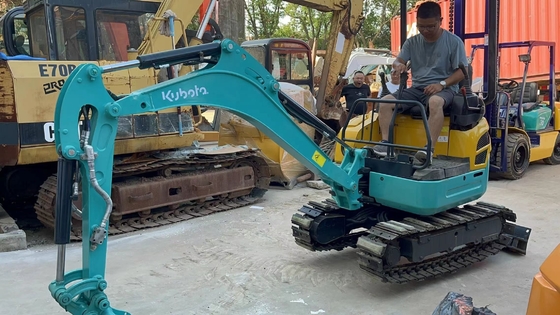 Good Condition Kubota U15 Mini Excavator Digger 1 Ton with Original Design from Japan