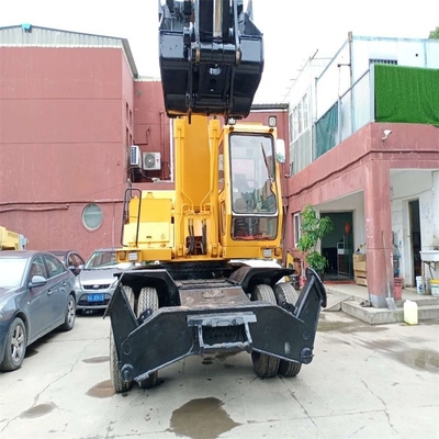 15 Ton Used Hyundai Wheel Excavator 150W with Original Color and Hydraulic Valve Other