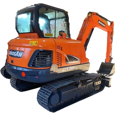 Japan Original Doosan DX55-9C Used Crawler Excavator with 0-2000 Working Hours