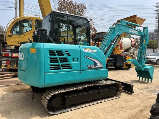 6TON Kobelco SK60 Excavator Secondhand Hydraulic Crawler Digger in Excellent Condition