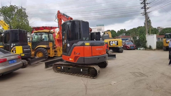 Secondhand HITACHI 65 excavator 6.5ton mini crawler digger construction machine on 2022
