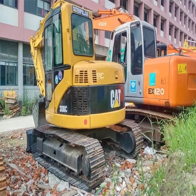 CAT 308C Mini Excavator Used Crawler Excavator with 1M³ Bucket Capacity