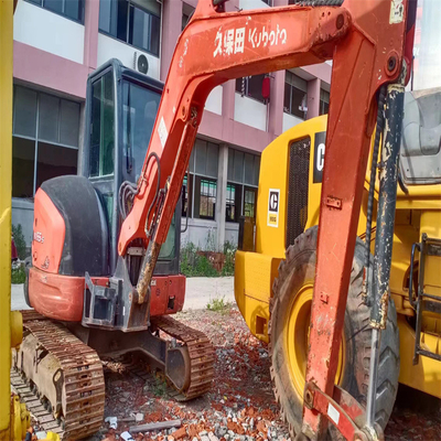 Japan Excellent Used Kubota KX155 Mini Excavator 5.5tons with Bulldozer Crawler