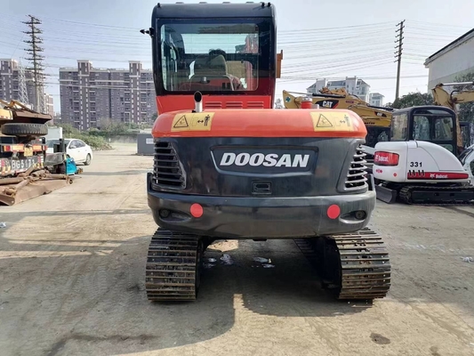 High Operating Efficiency Doosan DX60 Mini Digging Machine with Liyuan Hydraulic Pump