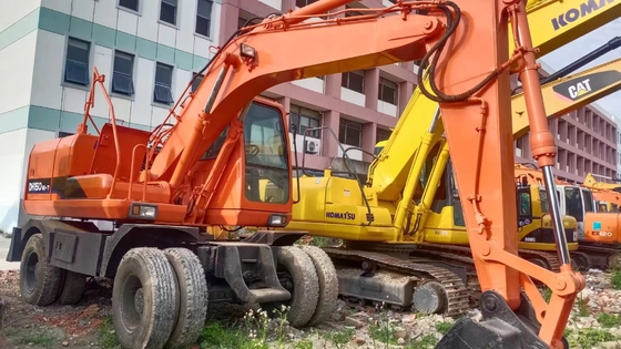 DOOSAN DH150w-7 Wheel Excavator Original Paint and 16000 KG on Stock for Construction