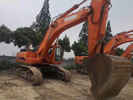High Operating Efficiency Doosan 500LC Crawler Excavator with Original Paint in Japan