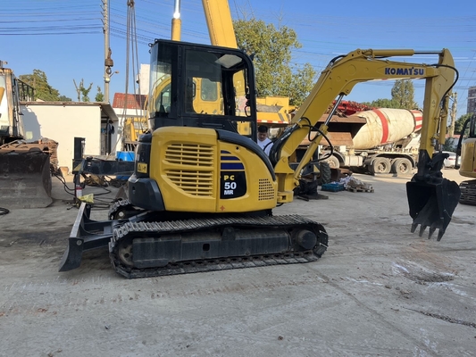 Advantages Low Working Hours Japan Original Komatsu PC50 Digger for Road Construction