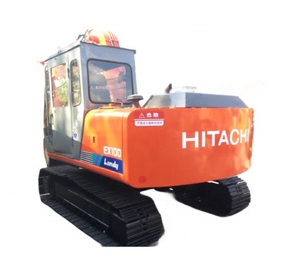 HITACHI EX100 excavator 10ton crawler digger with HITACHI hydraulic pump in 2022