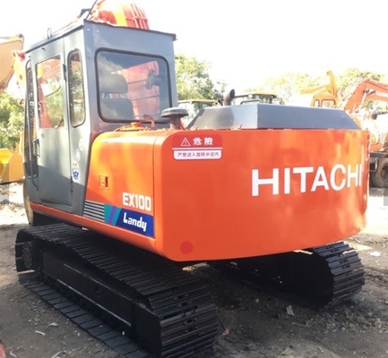HITACHI EX100 excavator 10ton crawler digger with HITACHI hydraulic pump in 2022
