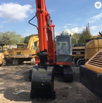 HITACHI EX100 excavator 10ton crawler digger with HITACHI hydraulic pump in 2022