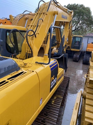 Second Hand Komatsu PC220 Excavator with Other Hydraulic Pump in Excellent Condition