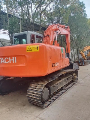 Used HITACHI EX120 excavator in excellent working condition with 0-2000 working hours