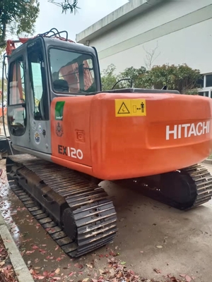 Used HITACHI EX120 excavator in excellent working condition with 0-2000 working hours