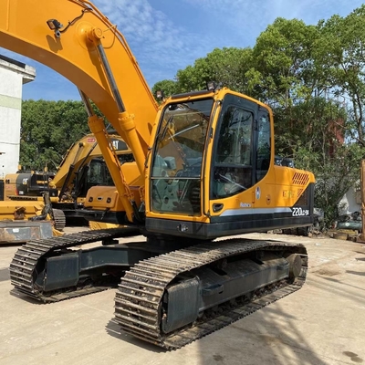 Hydraulic Cylinder Liyuan Used Digger Korea Original Paint Hyundai Excavator 220LC-9S
