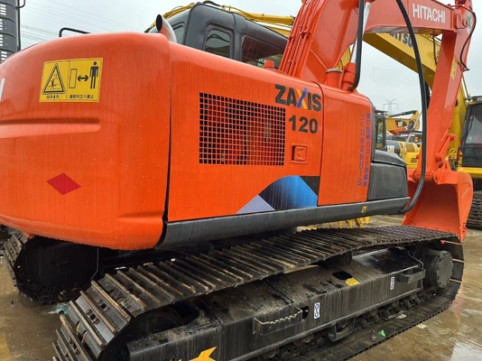 Secondhand HITACHI EX120 Excavator 12ton Digger with Excellent Working Condition