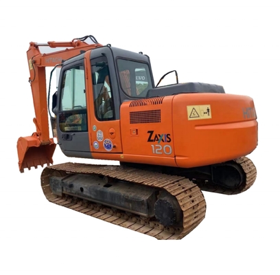 Secondhand HITACHI ZX120 excavator 12ton digger with and excellent working condition
